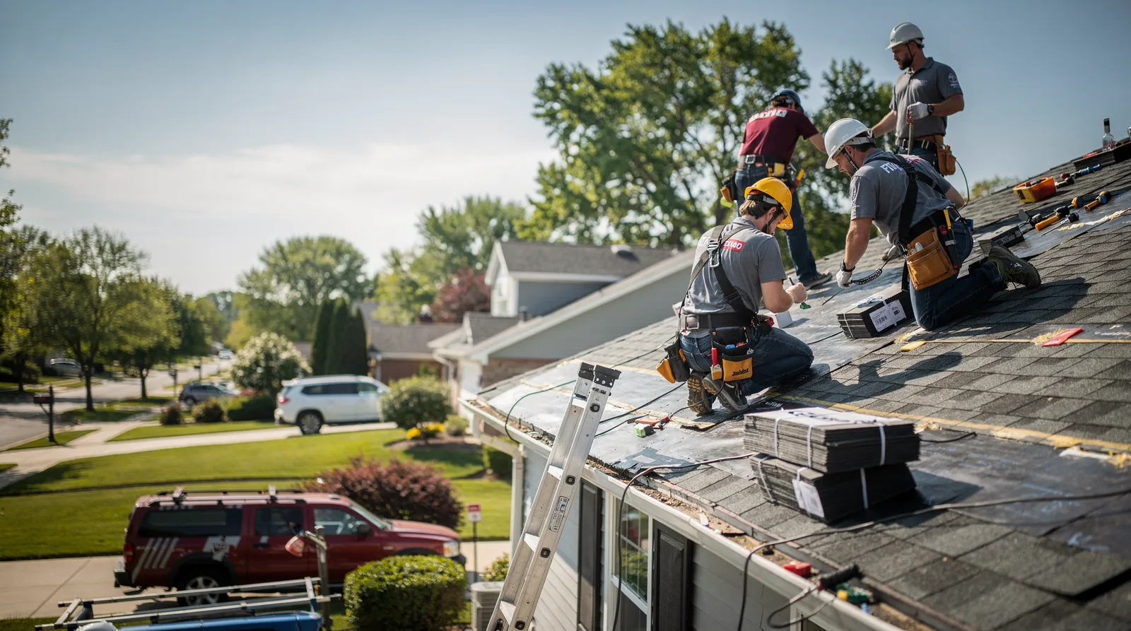 Roof Repair in Vesper, WI around you